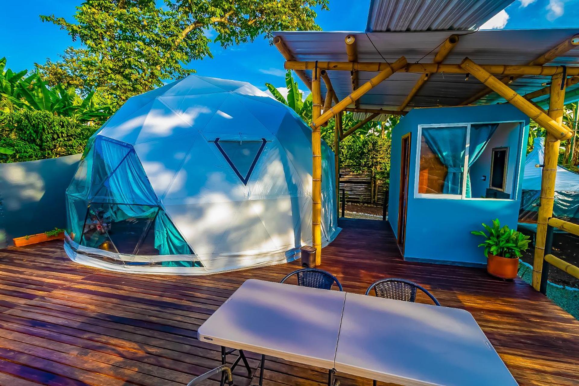 Glamping Vallesanto Experience Trujillo Bagian luar foto