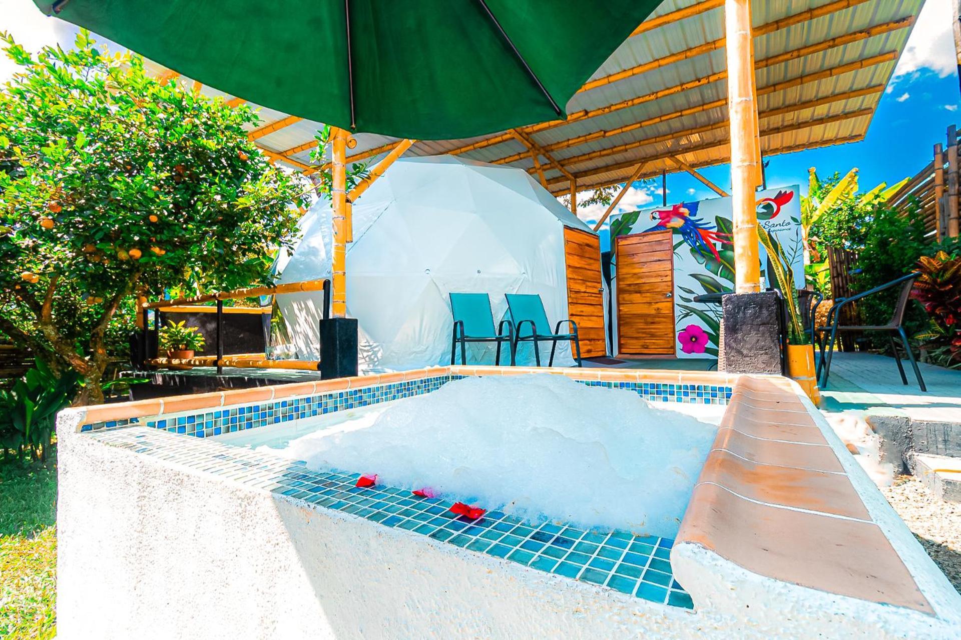 Glamping Vallesanto Experience Trujillo Bagian luar foto